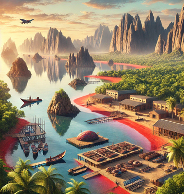 تور هوایی قشم, هرمز, هنگام